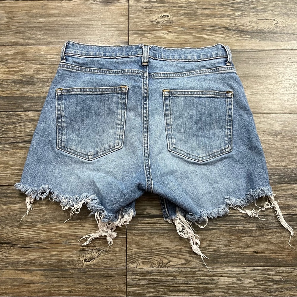 Everlane High Waist Jean Shorts Womens Sz 28 - Picture 4 of 6